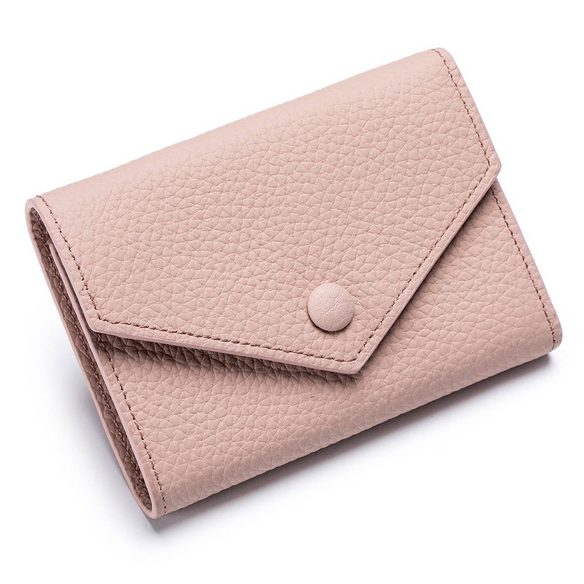 ULTRA-THIN LARGE CAPACITY SHORT LEATHER WALLET_CWAB3744