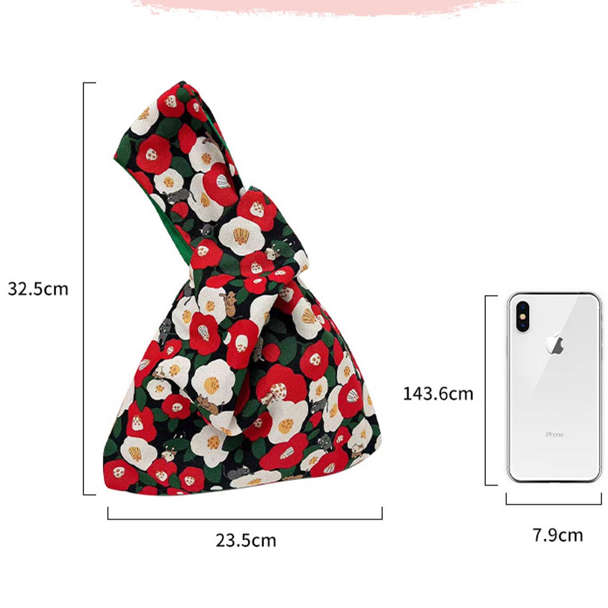 Keys change carrying suit knotting cloth bag