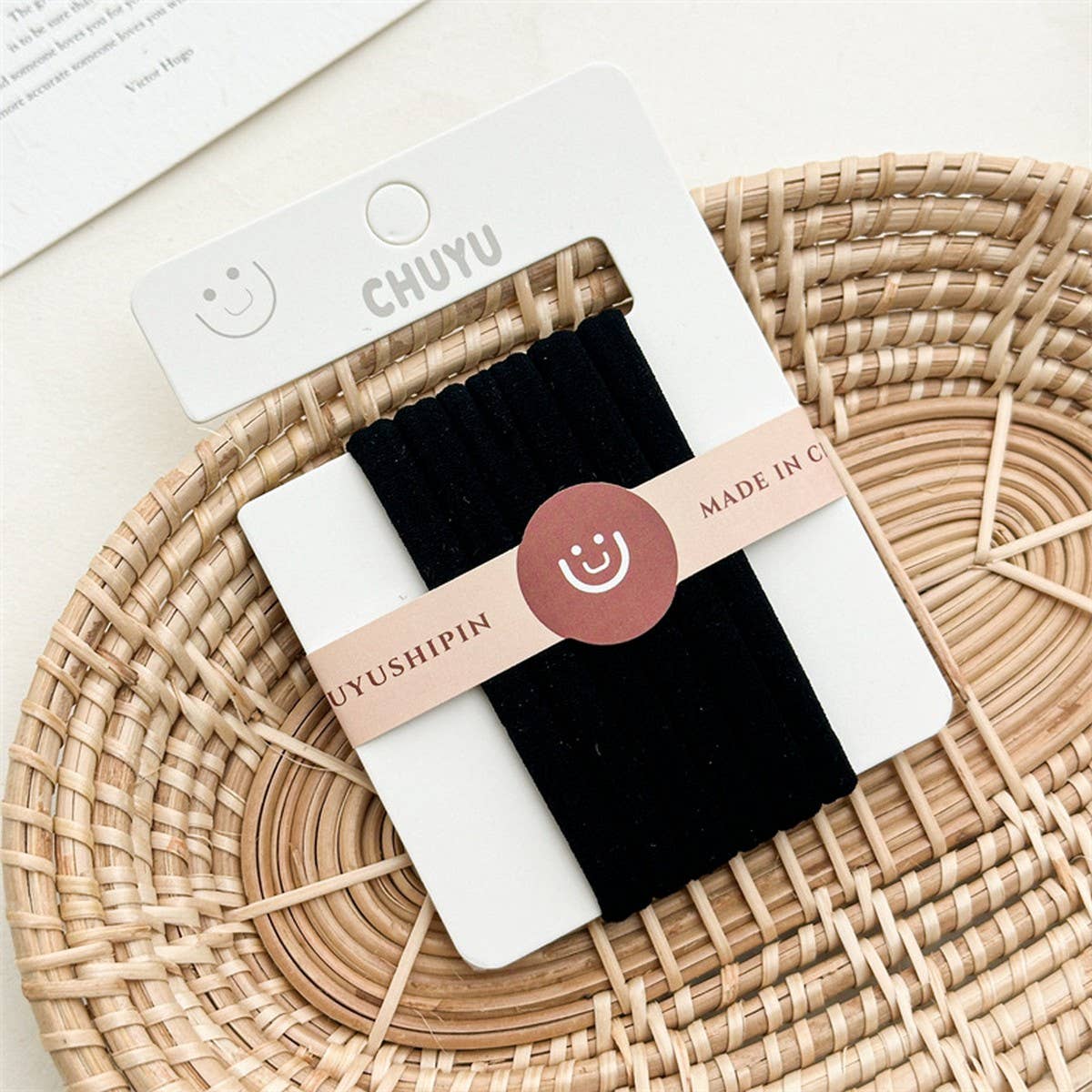 GIRLS' VERSATILE CANDY-COLORED TOWEL RING HAIRBAND