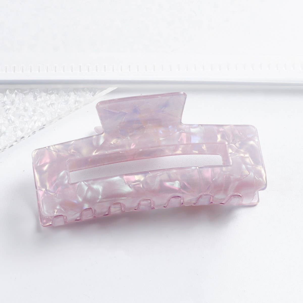 CWAHA1402_ELEGANT RECTANGLE LARGE HAIR CLAW CLIP