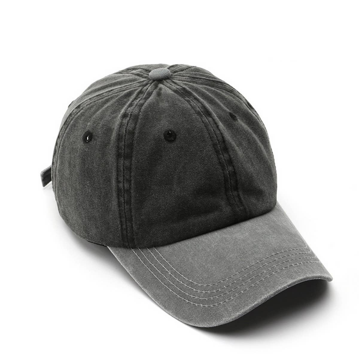 CWAH3233_TRENDY SPLICING LIGHT PLATE BASEBALL CAP