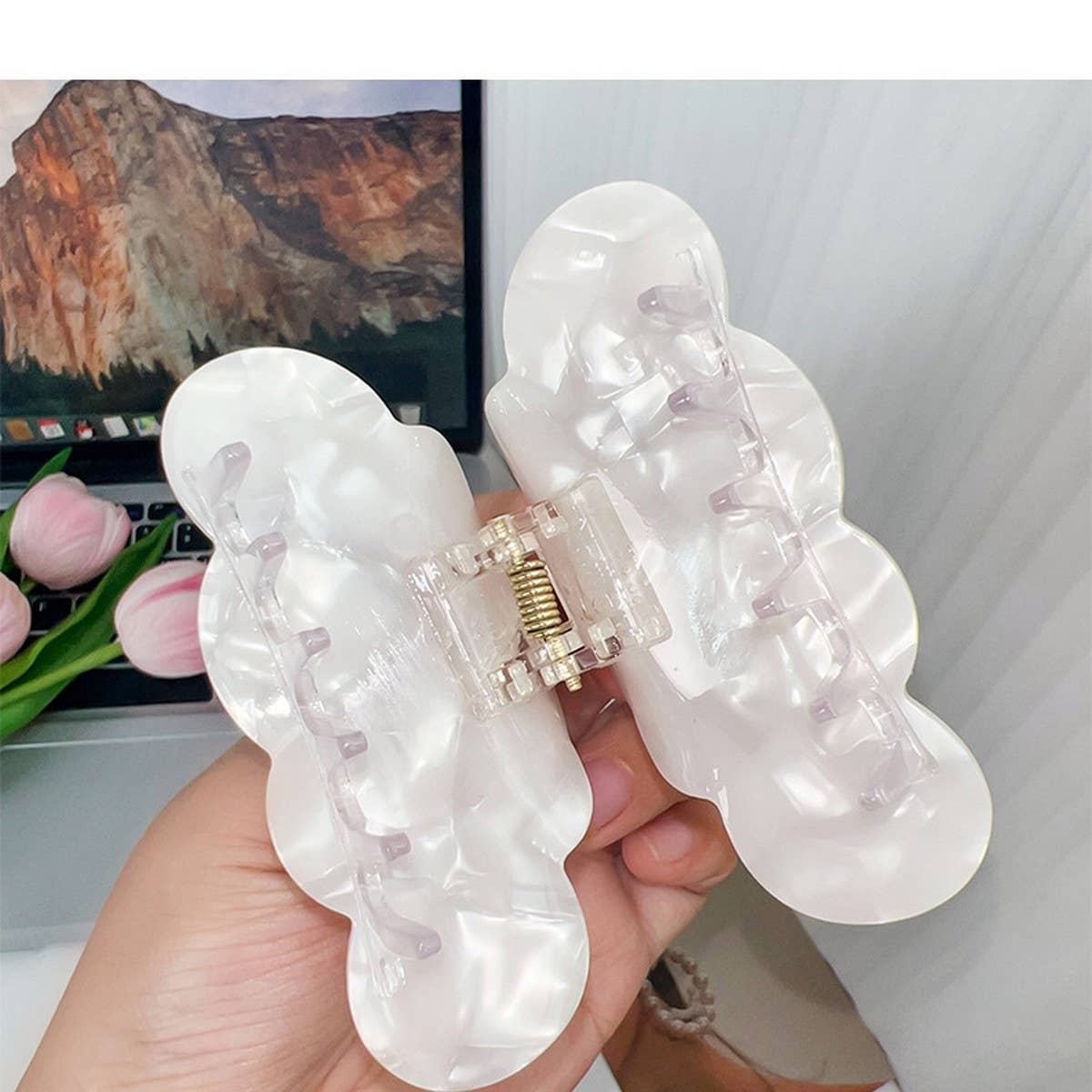 NEW STYLE ELEGANT STAR AND MOON HAIRPIN_CWAHA1497