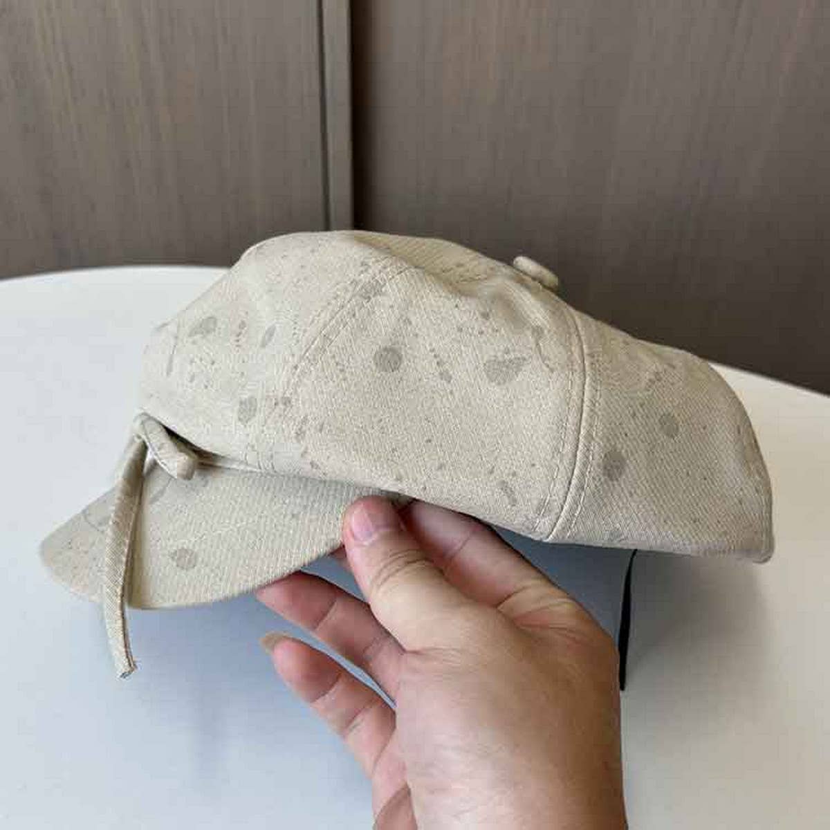 VERSATILE CASUAL BOW TIE BERET_CWAB2914