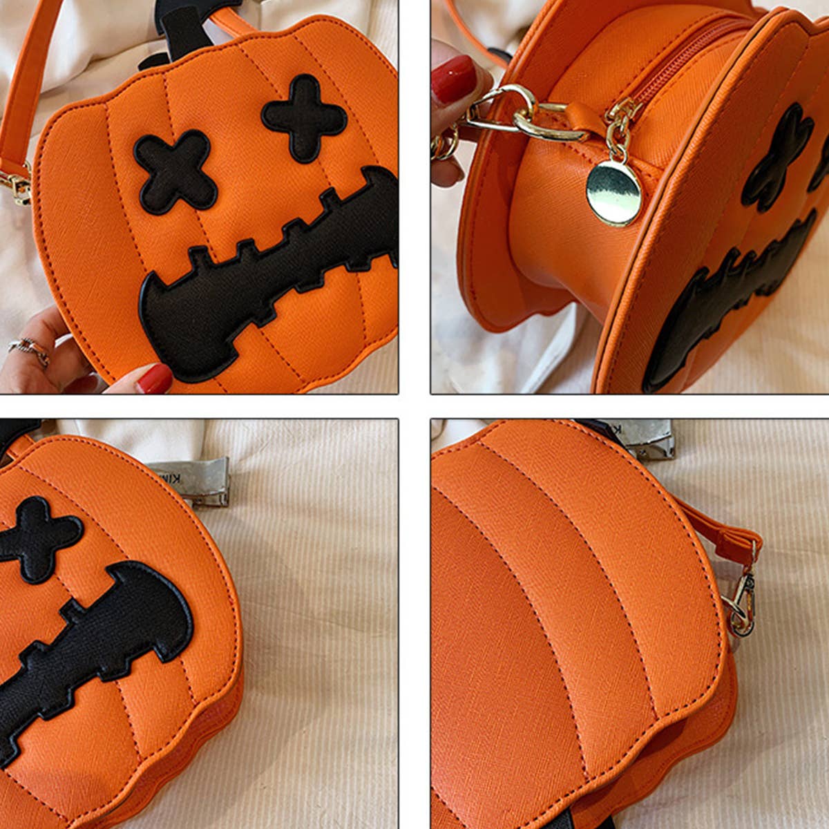HALLOWEEN PUMPKIN BAG SHOULDER CROSSBODY BAG_CWAB0997