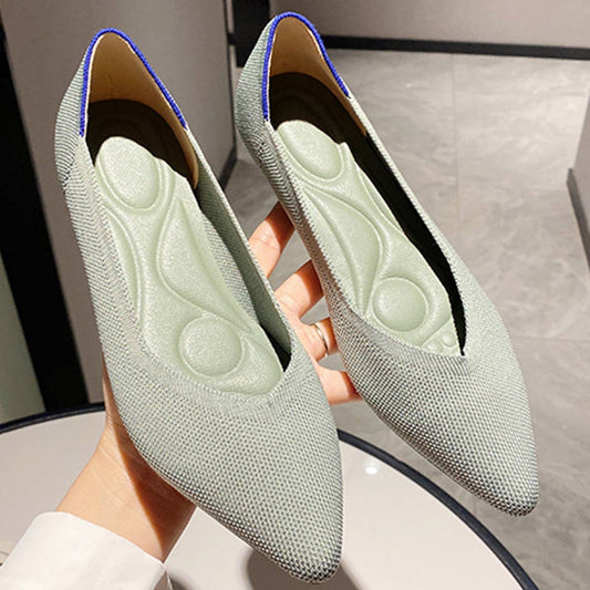 COMFORTABLE POINTED FLAT SHOES FOR WOMEN
