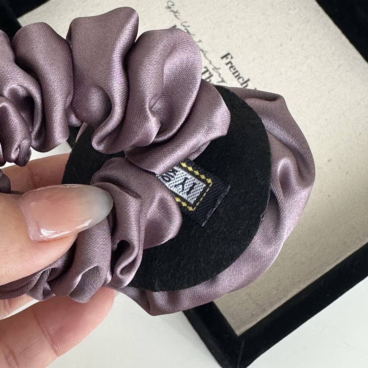 PREMIUM VINTAGE SATIN ROSE HAIRBAND_CWAHA4666