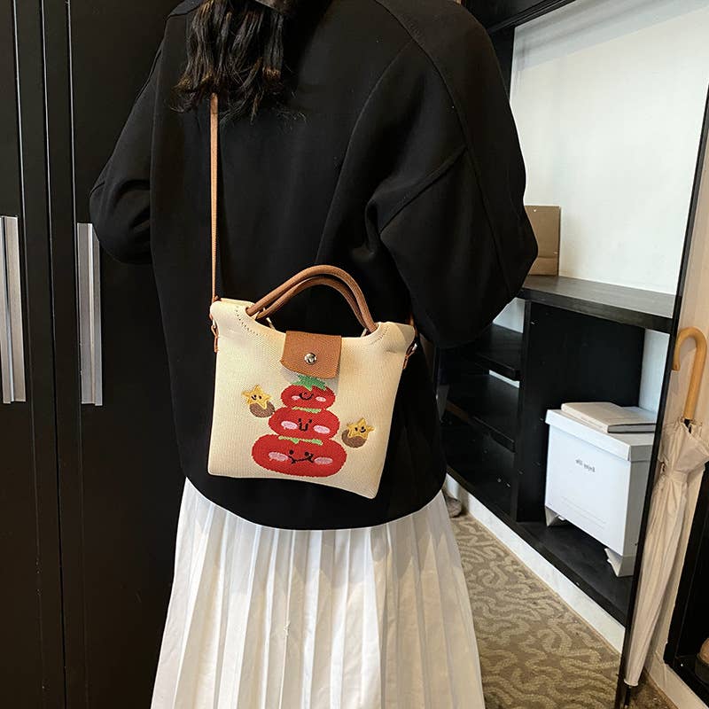 Lightweight and versatile hand-held crossbody bag