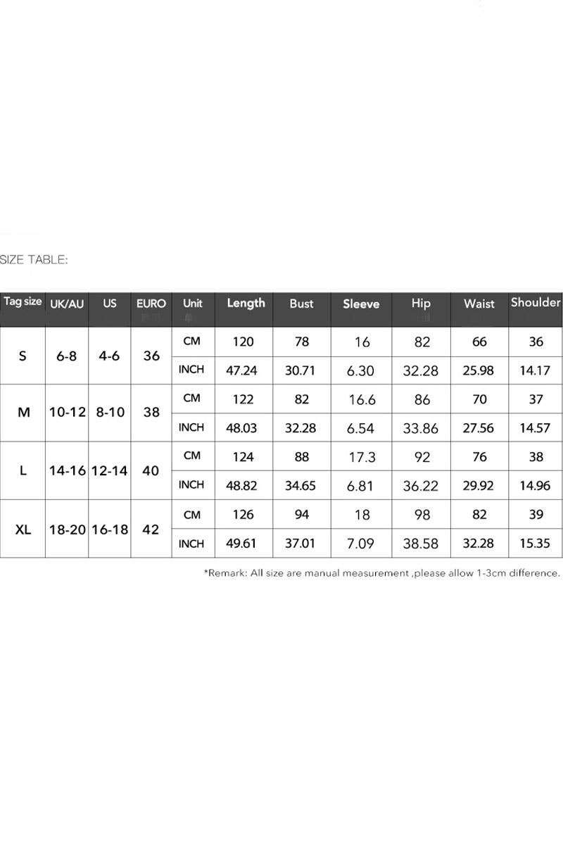 CWDMD5334_SUMMER ELEGANT STYLE HIGH-END SLIM DRESS