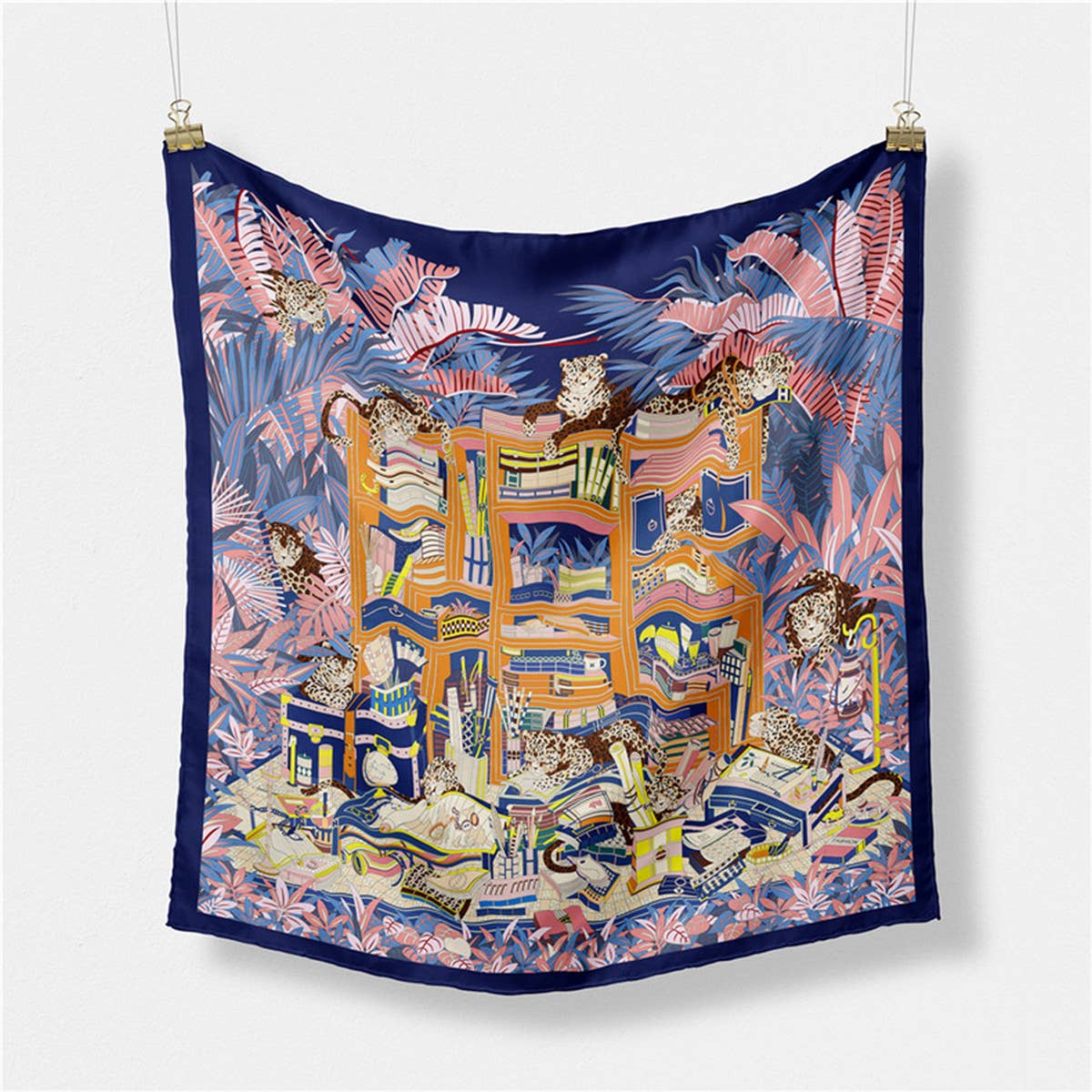 Green Silk Scarf ? Versatile Neck Tie & Hair Acces