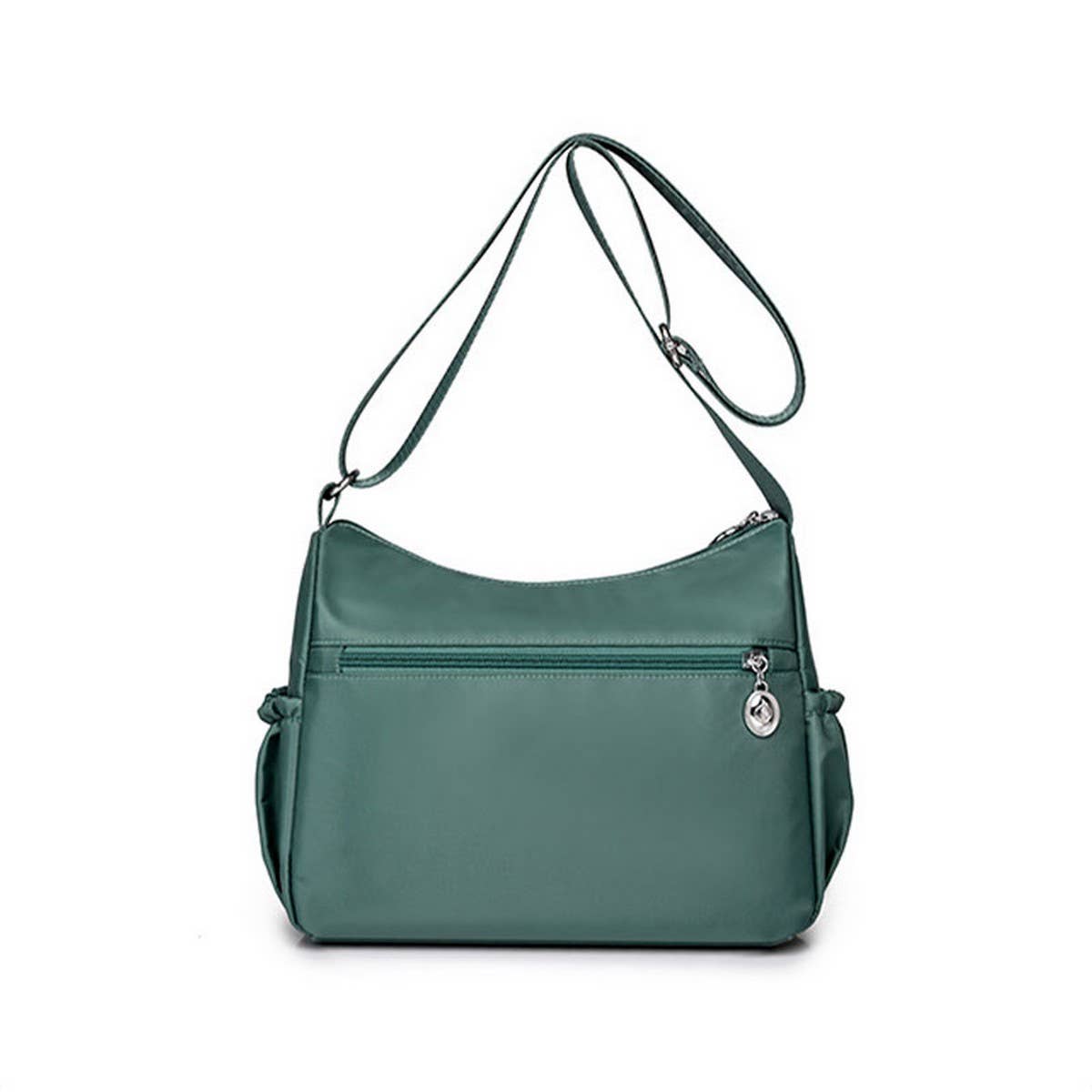 LIGHTWEIGHT WATER-REPELLENT NYLON SHOULDER BAG_CWAB3502