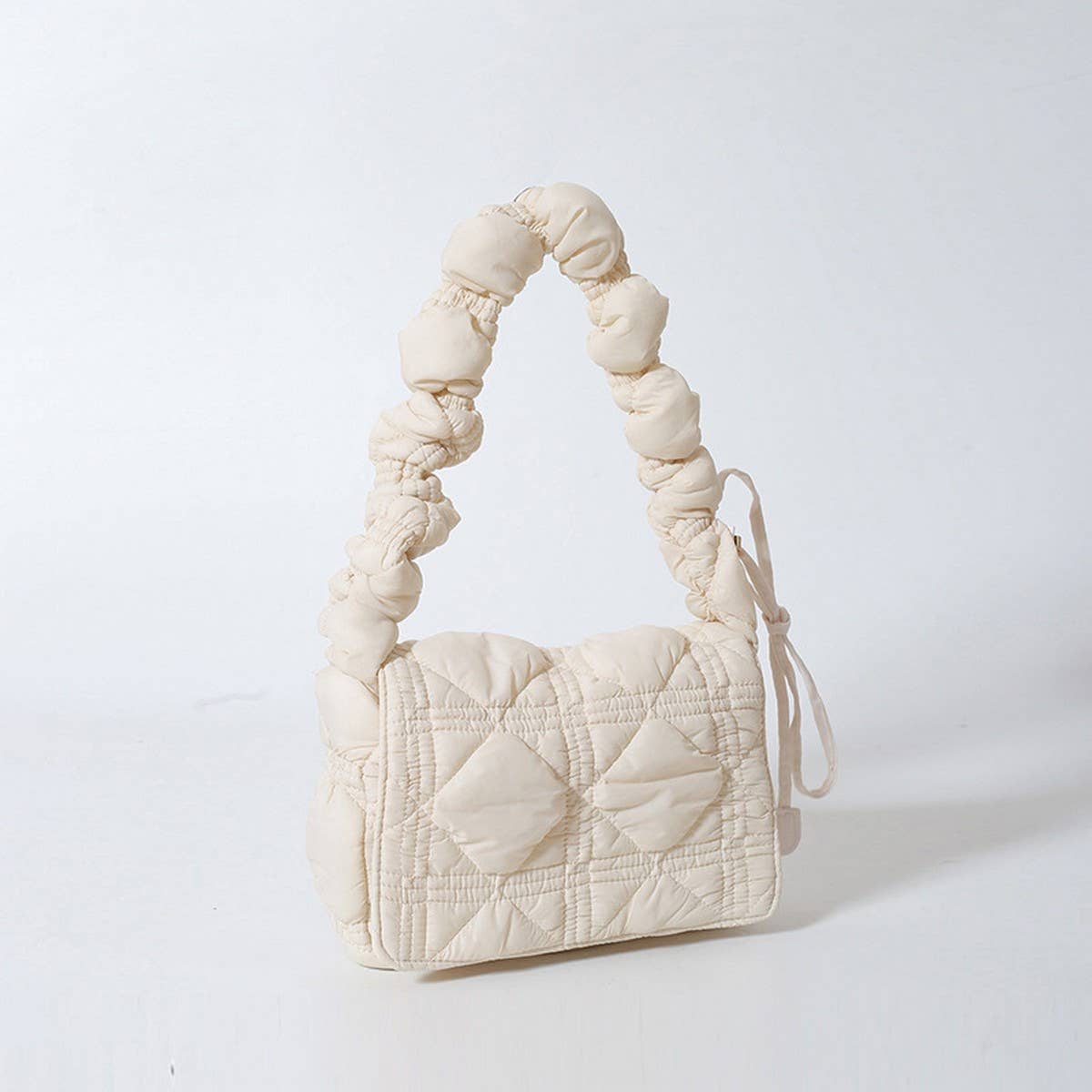 Puff Cloud Bag Quilted Flap Shoulder Crossbody_CUAB00493