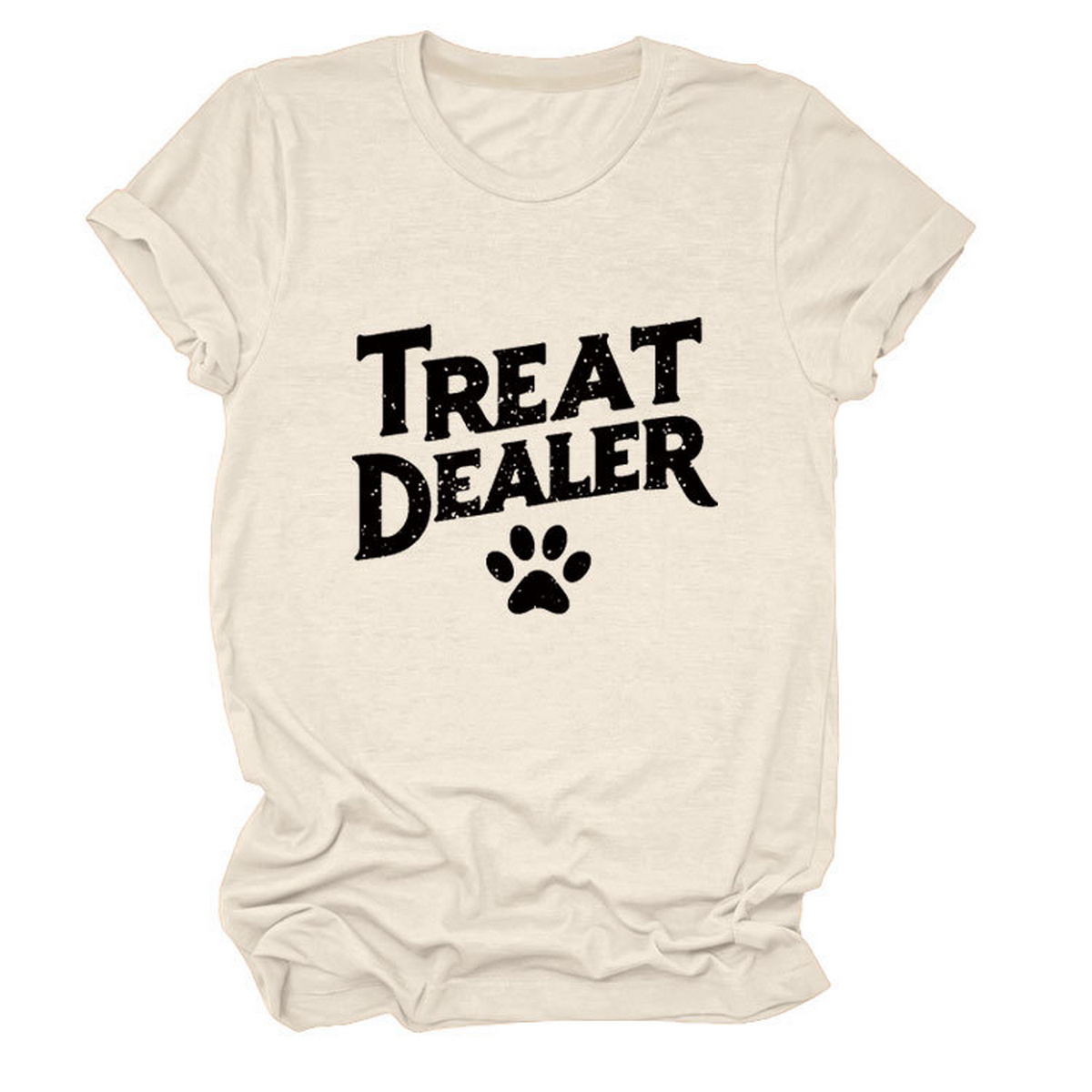 Stylish Crew Neck Short Sleeve Tee for Women_CWDSD8365