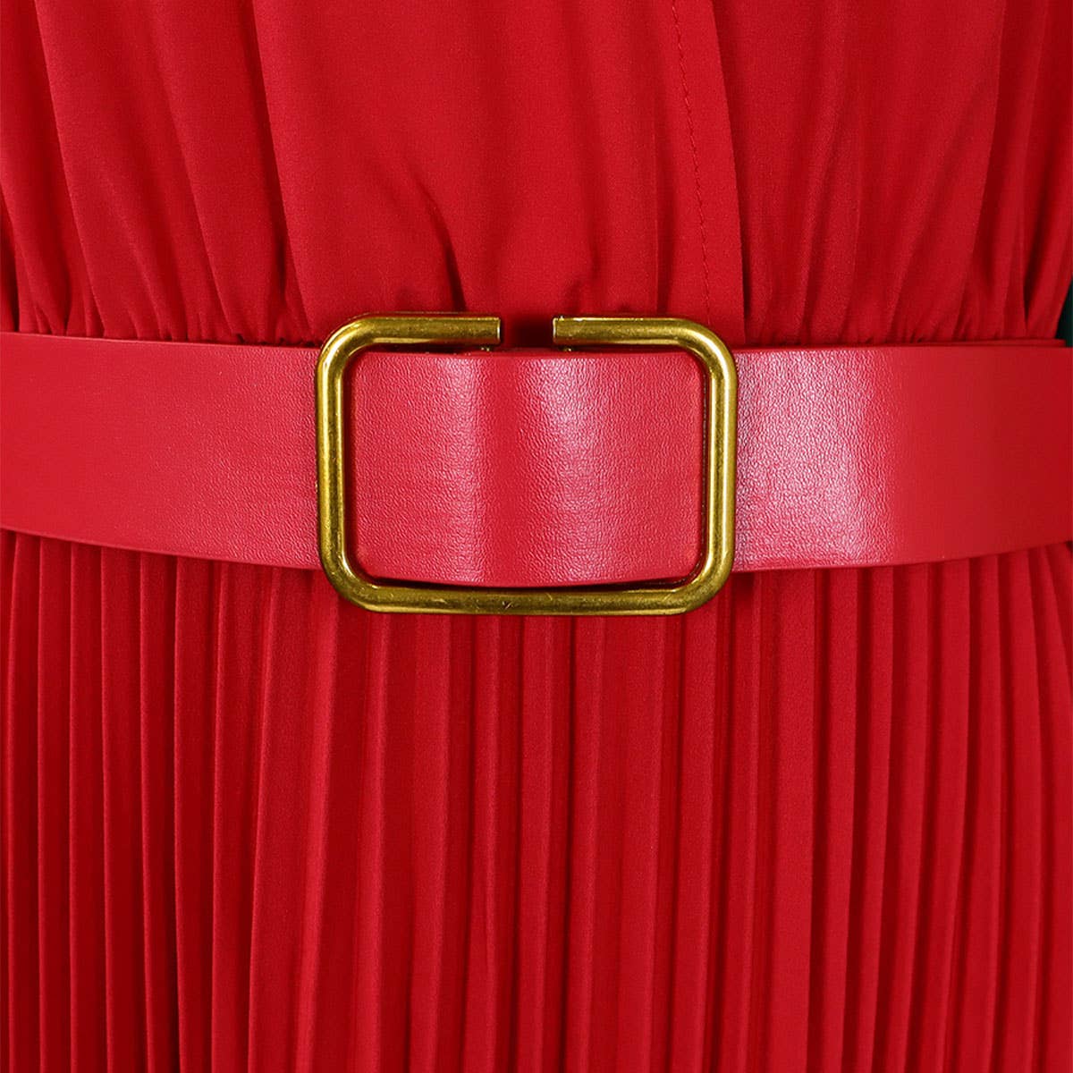 FASHION V-NECK SOLID COLOR PLUS SIZE DRESS_CWDMD3647