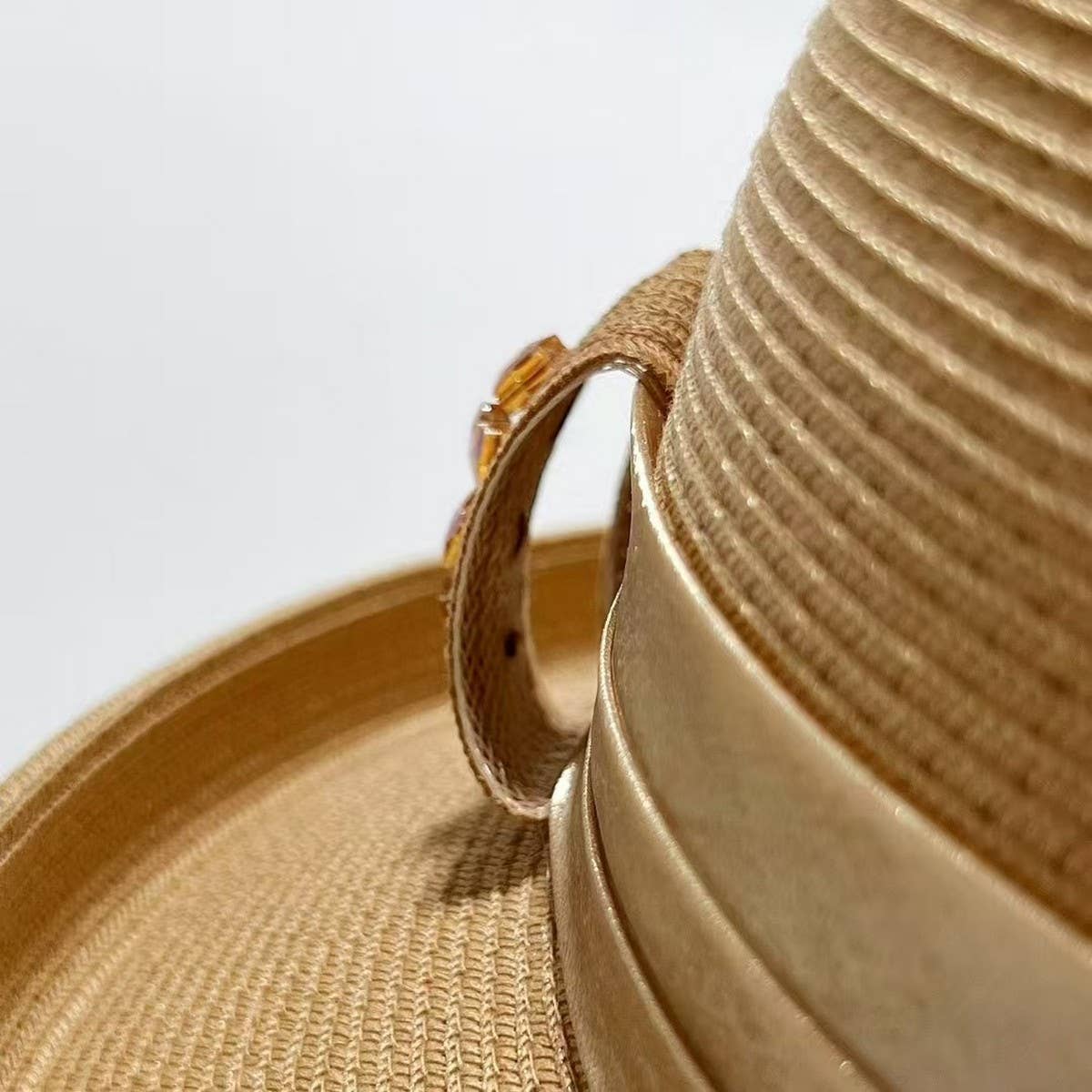 Summer outdoor sun protection straw hat_CWAH3495