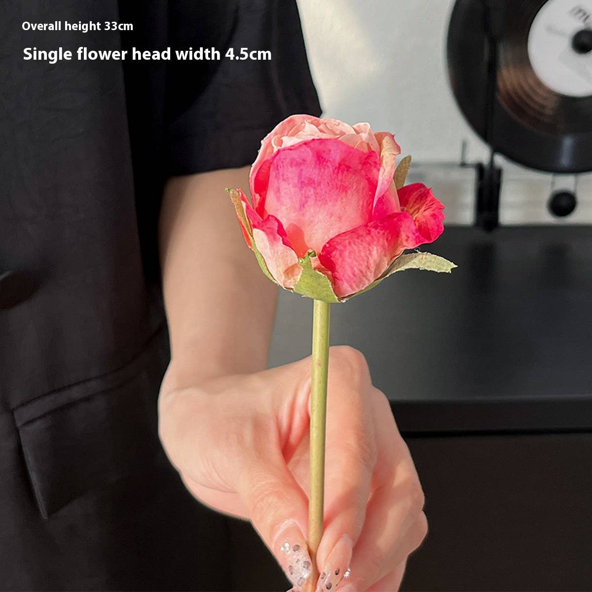 Rose Artificial Dried Silk Flower Bestseller