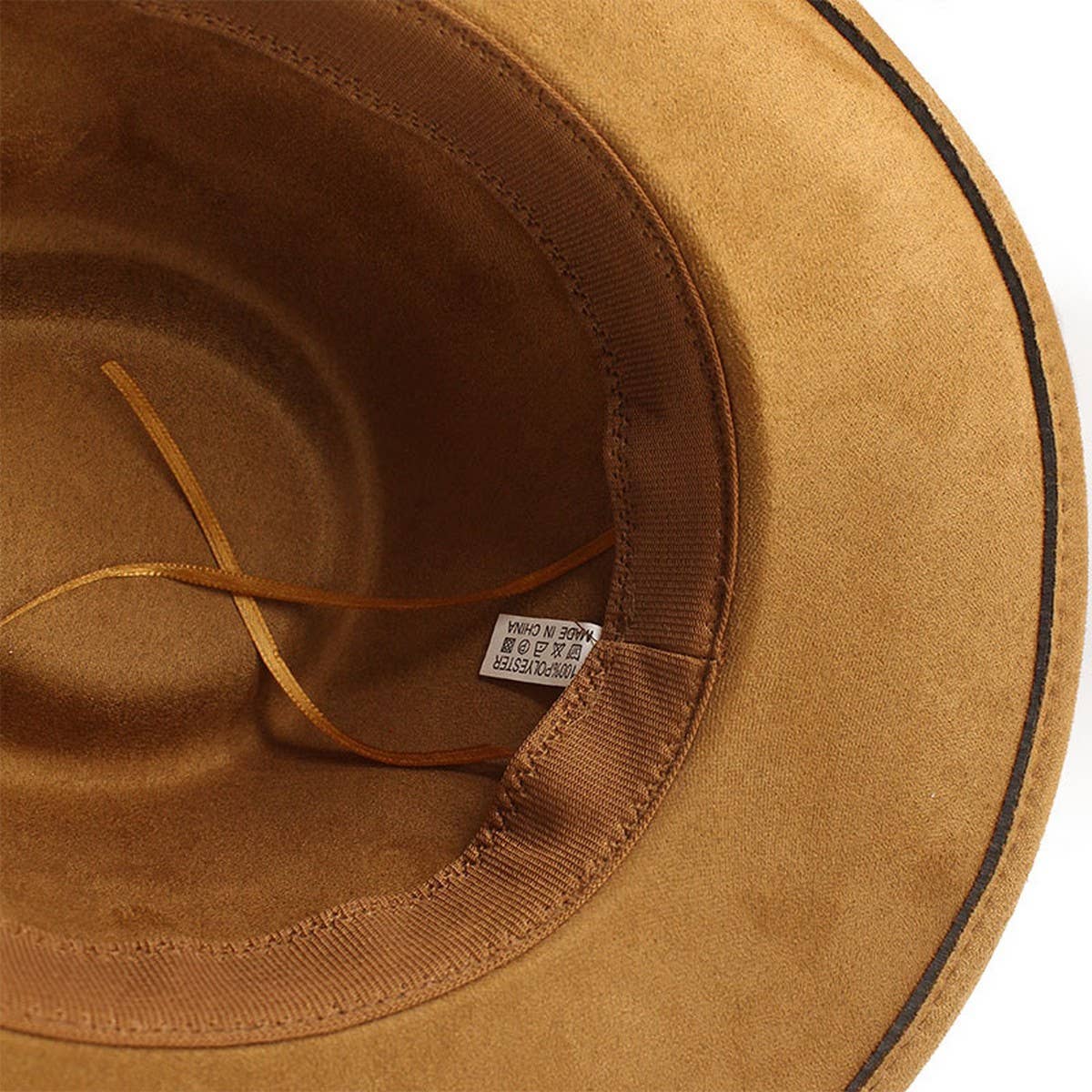 WESTERN COWBOY HAT BROWN JAZZ HAT FELT HAT_CWAH2497