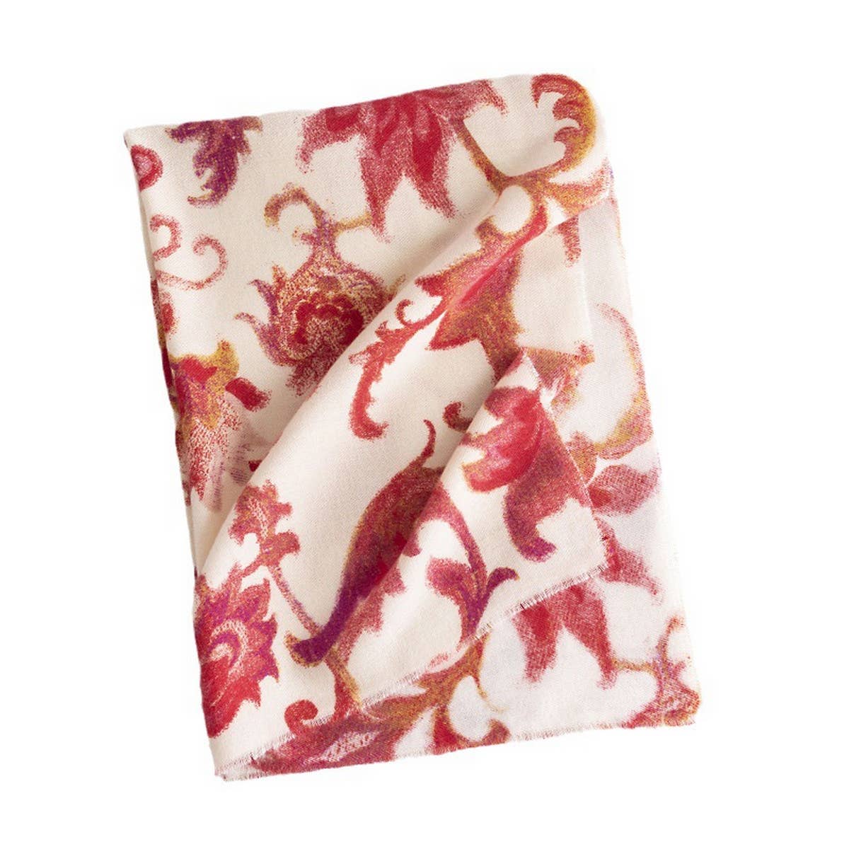 Elegant Print Scarf ? Faux Cashmere Winter Wrap