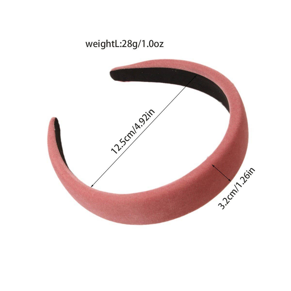 RETRO SOLID COLOR HEADBAND FASHION HEADBAND_CWAHA0487