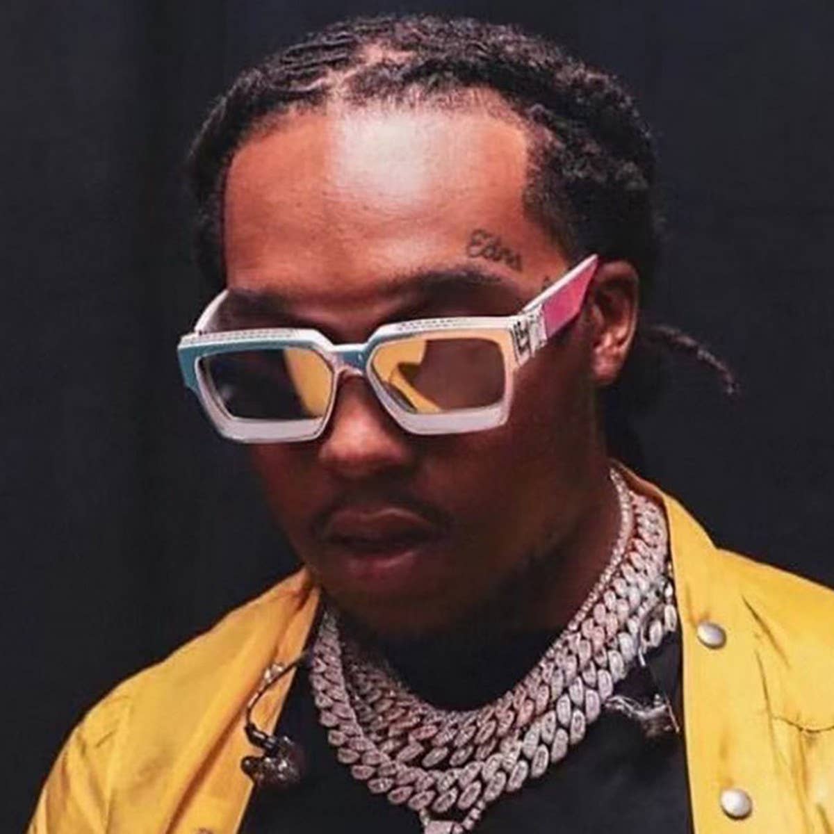 SUNGLASSES FASHION SQUARE FRAME SUNGLASSES GLASSES