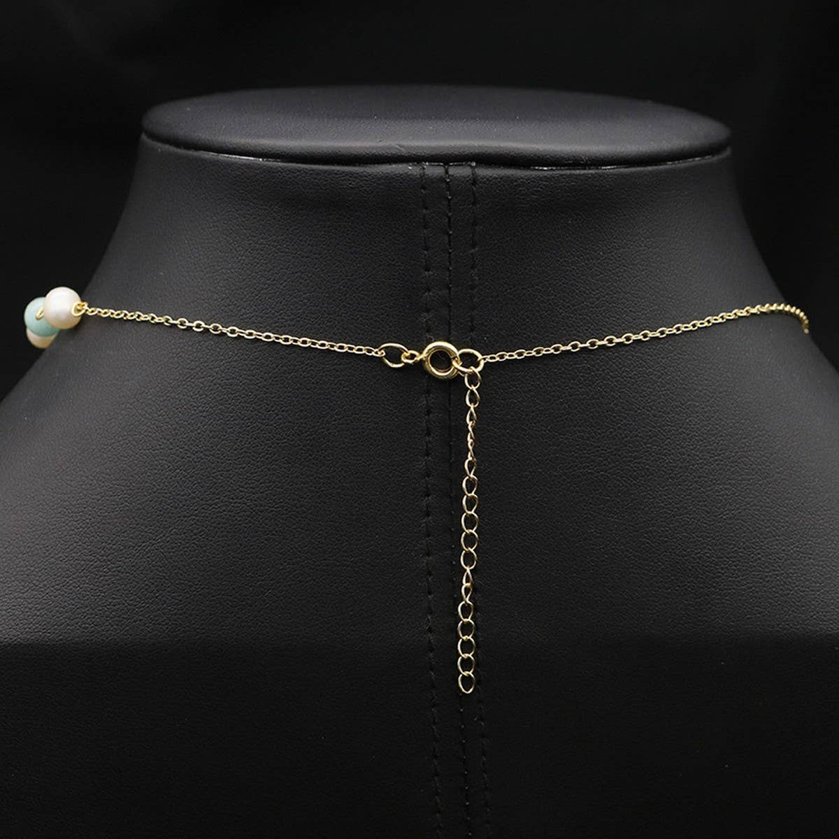 ALL-MATCH NATURAL FRESHWATER PEARL NECKLACE_CWAJE3858