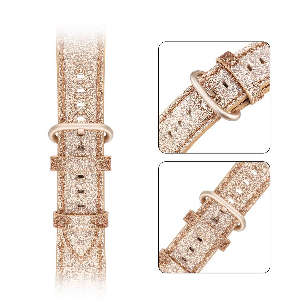 APPLE WATCH/IWATCH GLITTER CLASSIC BUCKLE STRAP_CWWW0082