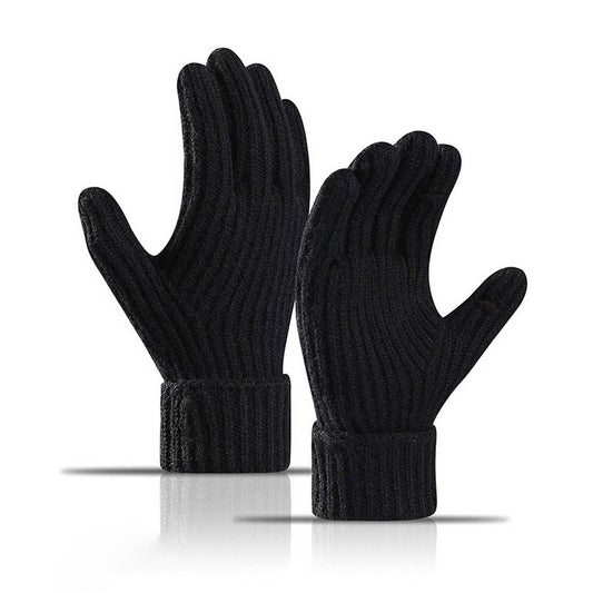 CWAG00591_WINTER KNIT FINGERLESS TOUCHSCREEN GLOVES