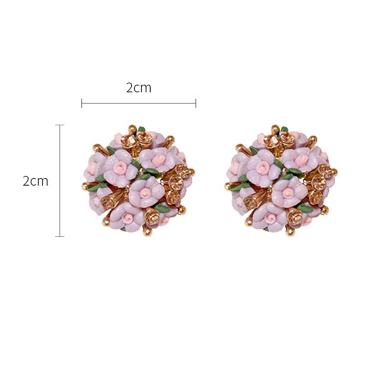 SWEET AND FRESH COLORFUL EARRINGS