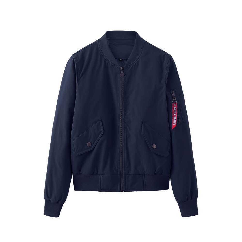 Line jacket Women's baseball jacket and cotton jacket