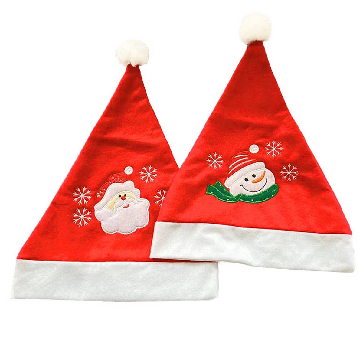 CWMM9720_CHRISTMAS EMBROIDERED HATS FOR ADULTS AND CHILDREN