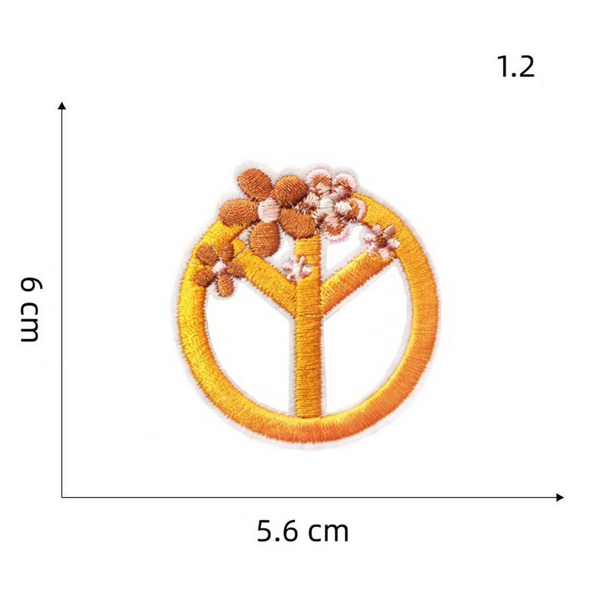 NEW FASHION CARTOON FLORAL CLOTH PATCHES