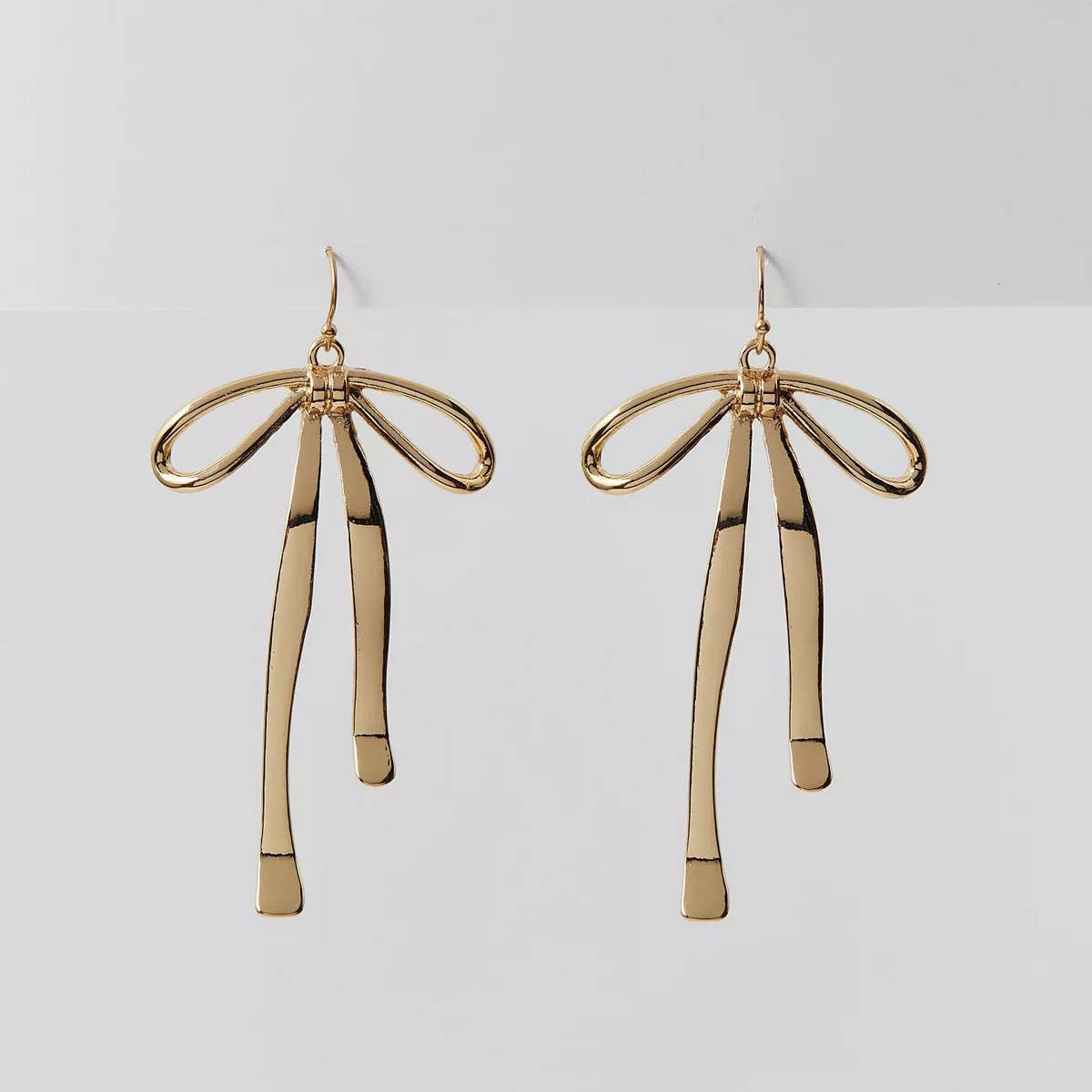 Unique Design Elegant Simple Gold Plated Earrings