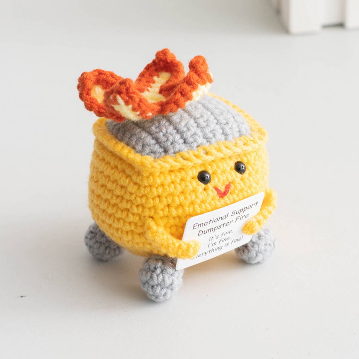 CWMM9276_FUNNY FIRE EXTINGUISHER KNITTED ACCESSORIES