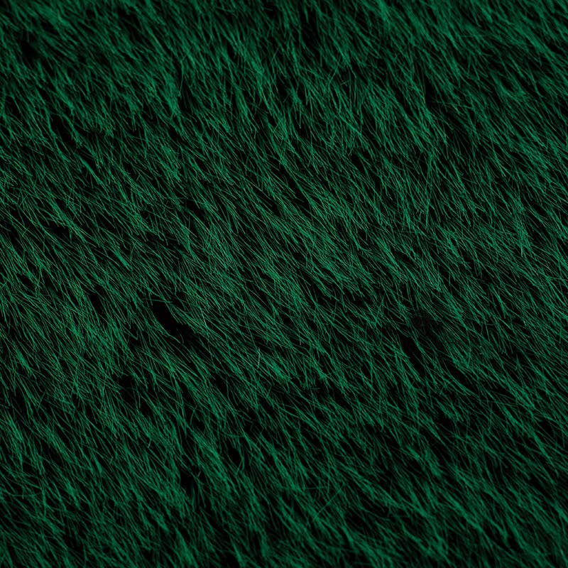 Fashion standing collar fur waistcoat