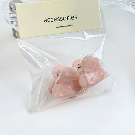 Mini children acetate board heart-shaped gripper