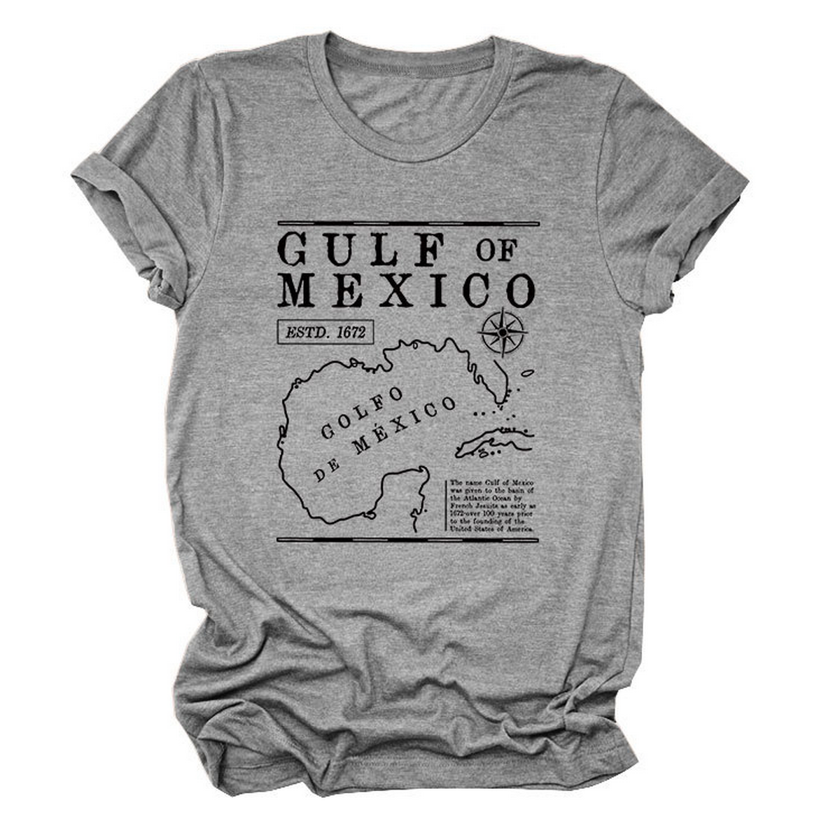 Gulf of Mexico Estd Tee ? Soft Comfort T?Shirt