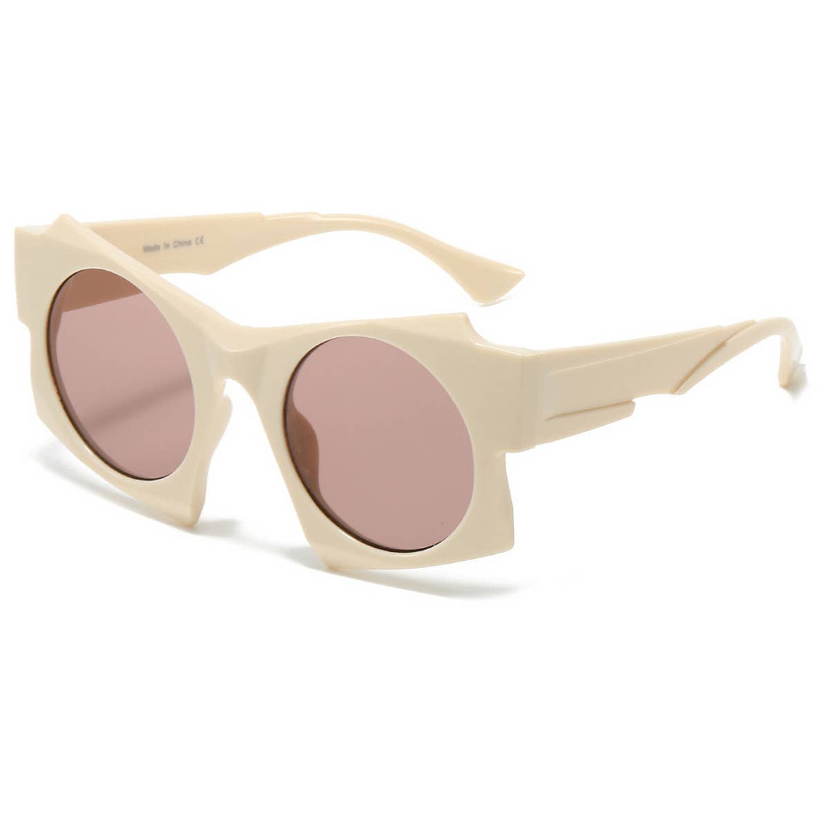 ALL-MATCH UV PROTECTION IRREGULAR SUNGLASSES_CWASG0476