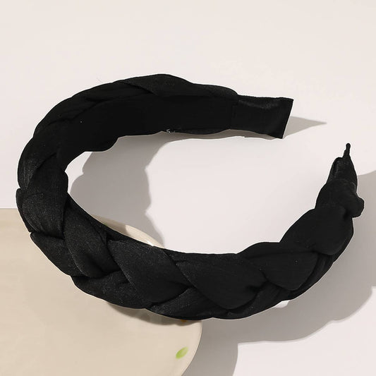COLOR BLOCK BRAIDED HEADBAND_CWAHA0229
