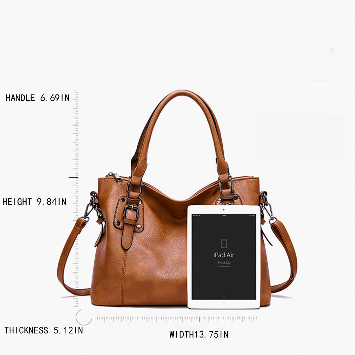 CWAB4840_RETRO LARGE CAPACITY CROSSBODY SHOULDER BAG