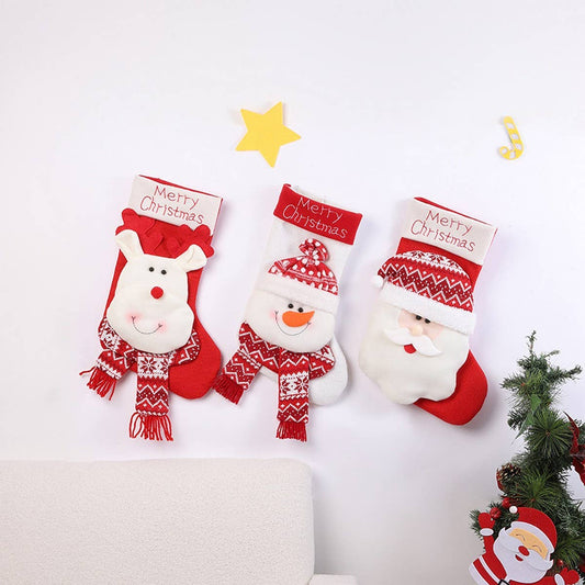 CHRISTMAS DECORATIONS CHRISTMAS STOCKINGS GIFT BAGS