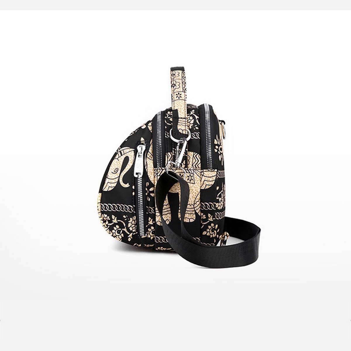 NYLON LARGE CAPACITY SHOULDER MESSENGER BAG_CWAB3488