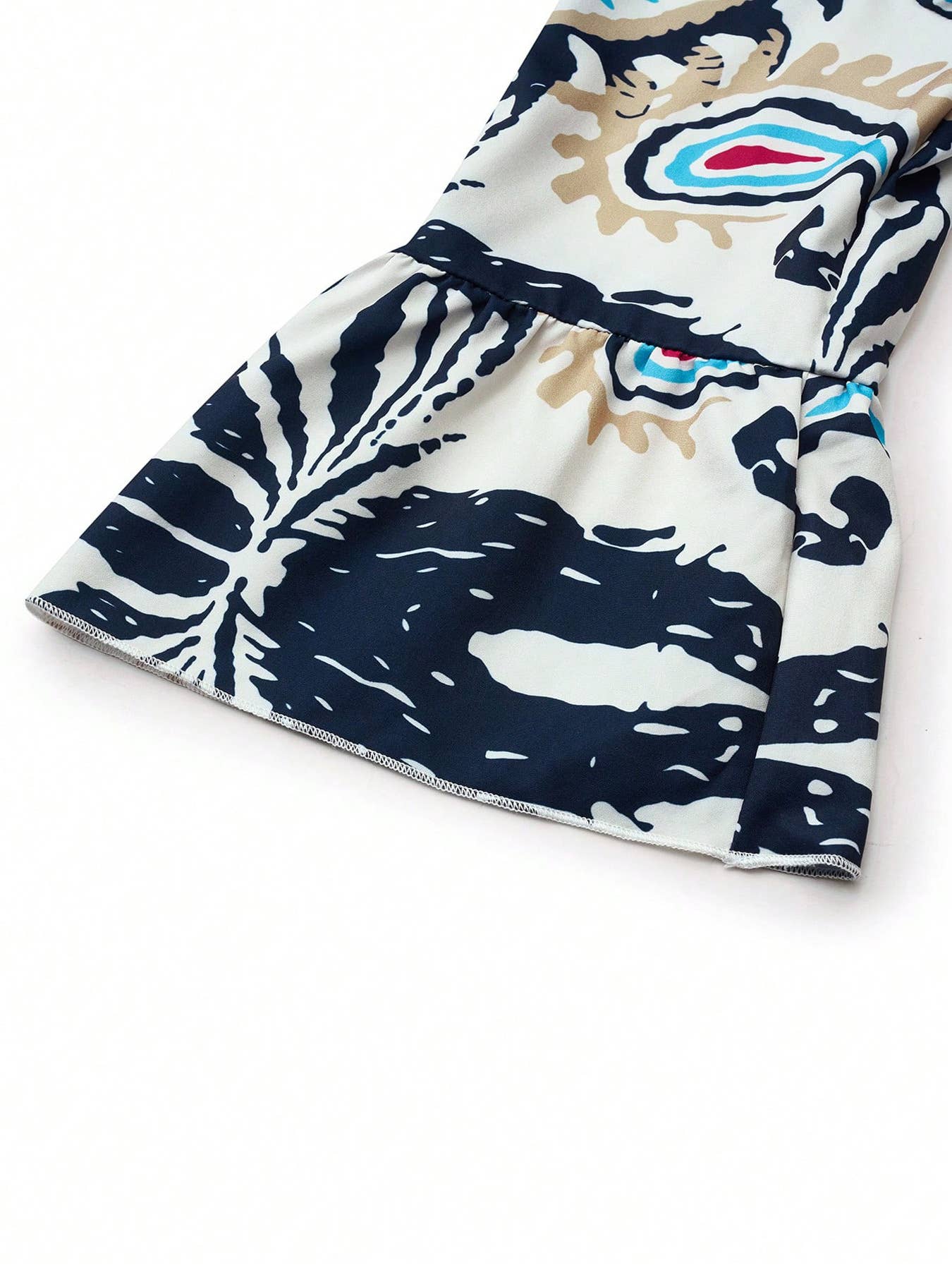 HOLIDAY STYLE LOOSE CASUAL FLORAL DRESS