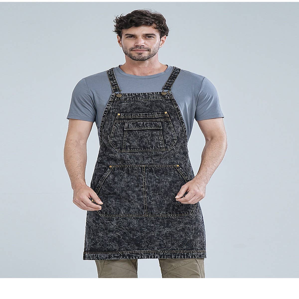 CWMM1816_Washed Denim Multi-Purpose Outdoor Work Apron