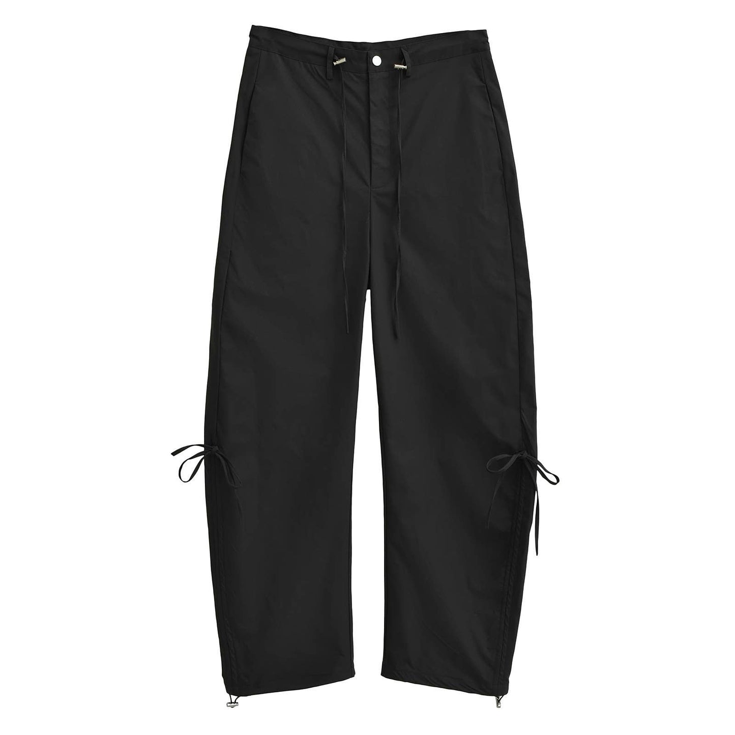 Retro loose casual straight-leg wide-leg pants