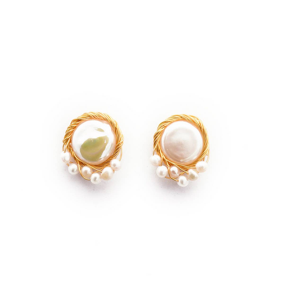 HIGH-END AND VERSATILE RETRO PEARL EARRINGS