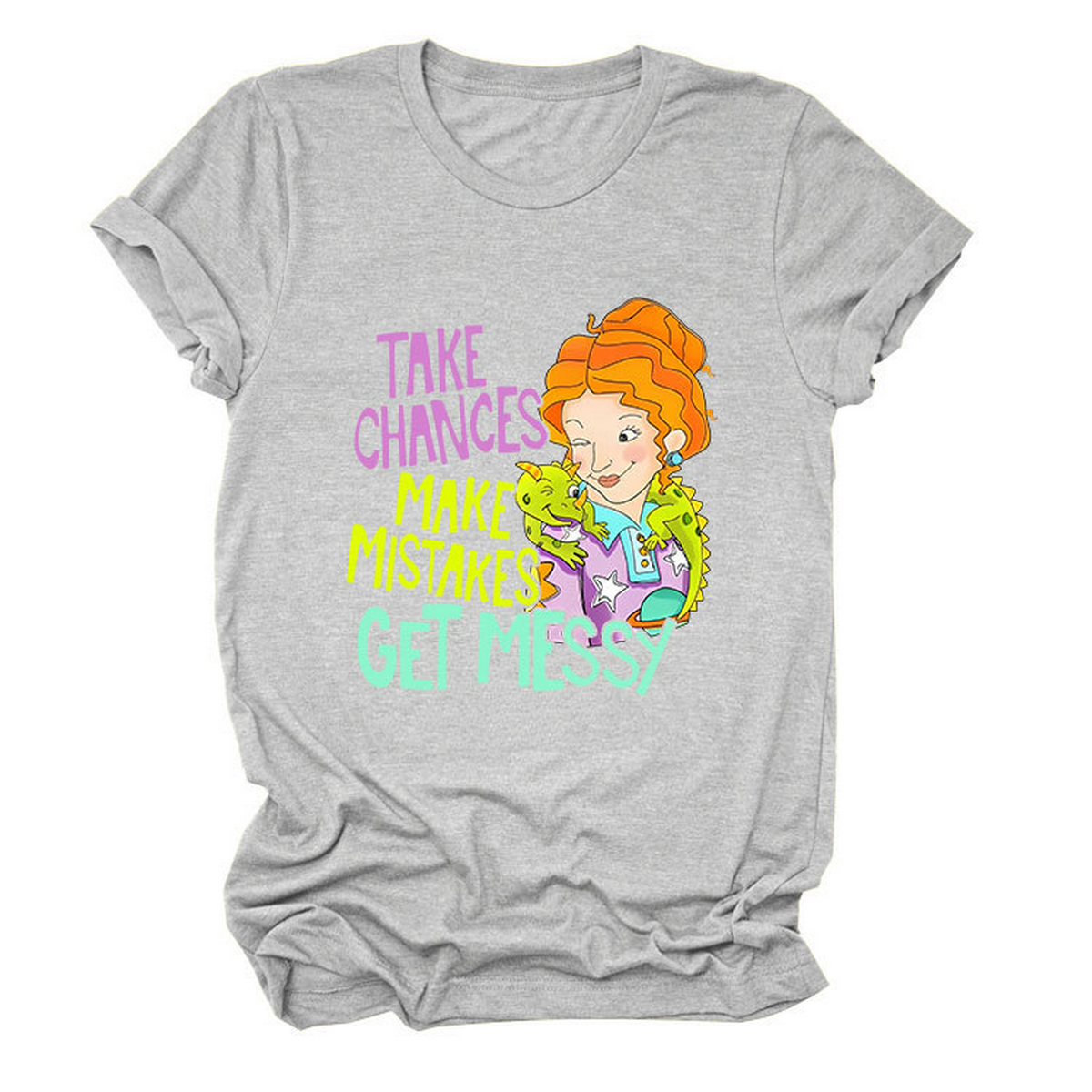 Positive Message Tee ?œTake Chances??Print_CWTTS1484