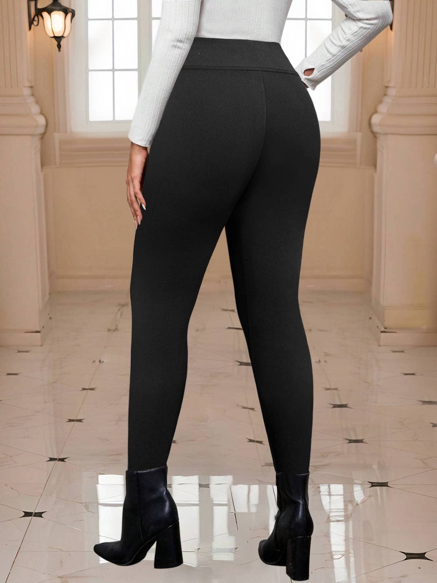 ZIPPER SPLICING ELASTIC SMALL LEGS PANTS