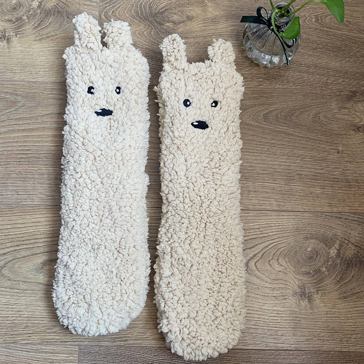 WINTER COTTON WOOL FOOT WARMER SOCK SLIPPERS