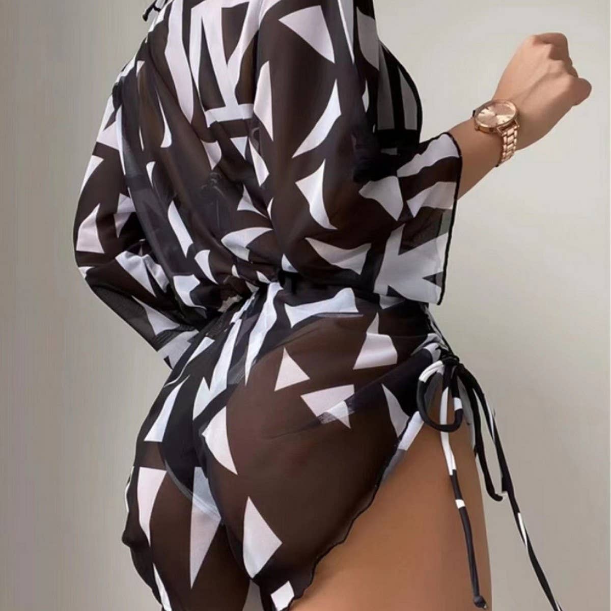 Tropical Print Sexy Bikini Set?Swimsuit for Womens