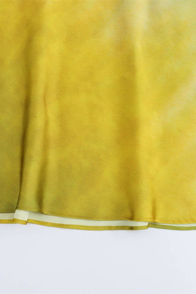 CWDMD4181_SEXY SATIN OFF-SHOULDER TIE-DYE DRESS