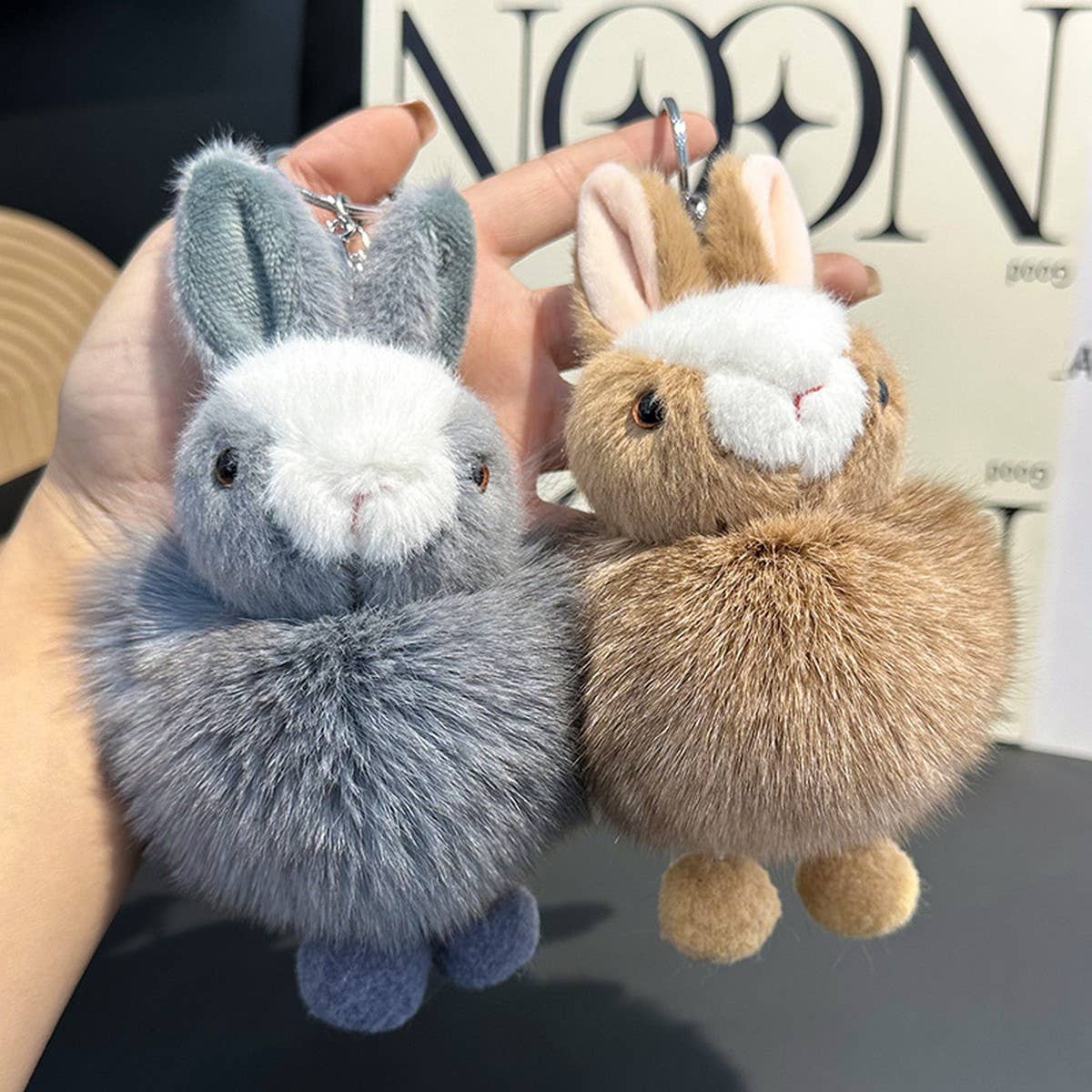 CUTE BUNNY CAR KEYCHAIN PENDANT ACCESSORIES